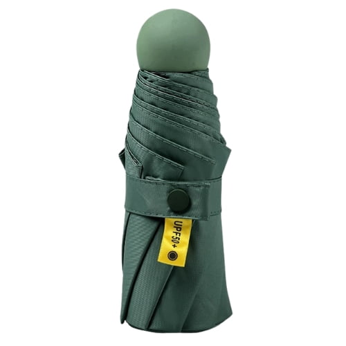 Crusec - Paraguas Plegable Capsula 8 Varillas Uv Resistente Ligero