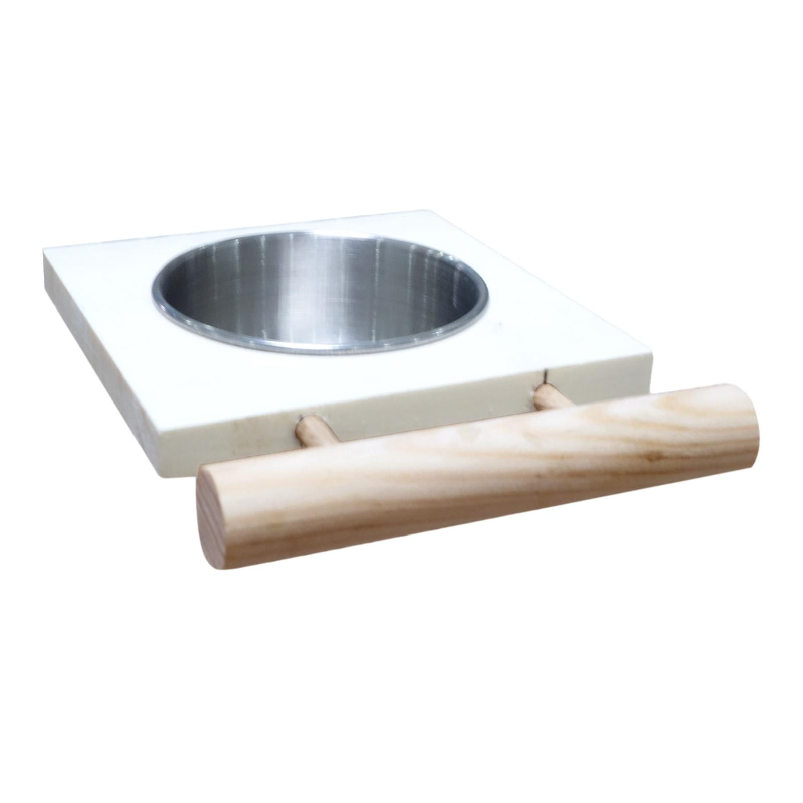 Plato De Alimentación Para Pájaros, Taza, Comida Para Pájaros, Tazas De Acero Inoxidable Para Loro, Periquito, Ranura única