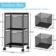 thumbnail image 3 of Carro Archivador Sbanmao 2 Cajones Metal Negro 38x29x67cm, 3 of 3