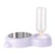 thumbnail image 5 of Dispensador Automático Del Cuenco Del Agua Del Alimento Del Gato Del Perro Del Alimentador Automático Del Animal Doméstico Púrpura, 5 of 5
