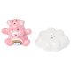 thumbnail image 4 of Set de Saleros y Pimenteros Silver Buffalo Cheer Bear 3D, 4 of 8