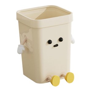 Bothyi - Cubo De Basura Creativo, Contenedor De Basura De Dibujos Animados Para Sala De Estar, Baño, Oficina, Asiento Pequeño