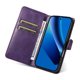 thumbnail image 5 of Funda tipo cartera para Google Pixel 10A con tapa abatible, ranuras para tarjetas, soporte magnético y correa Morado, 5 of 6