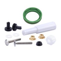 Magideal - Kit De Acoplamiento De Tanque De Inodoro A Taza, Pieza De Reparación De Repuesto, Fácil Instalación, Junta De Tanque De Inodoro, Válvula De Descarga, Con Llave