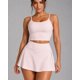 thumbnail image 1 of Set Deportivo Mujer Falda Short Con Bolsillo Y Top, 1 of 4