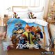 thumbnail image 1 of Zootopia Zootropolis Cartoon Duvet Cover Set Queen King Size 3d Bedding Set Quilt Cover With Pillowcase Set Home Textile Bed Sheets, 1 of 5