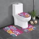 thumbnail image 1 of Juego de Alfombras de Baño Desmarcar Terciopelo Coral 3 Piezas, 1 of 6