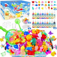Kit De Juguetes Magic Water Elf Qaniy Aqua Fairy Con 20 Geles Mágicos