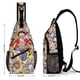 thumbnail image 2 of One Piece Riñonera Bandolera con Estampado Integral para Hombres y Mujeres, Bolso Cruzado Gráfico de Tendencia, Mochila de Hombro Streetwear para Ciclismo y Deportes, Riñonera Versátil Casual, 2 of 6