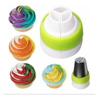 Genérico - Adaptador De Boquillas Para Mangas + Boquilla Repostería