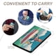 thumbnail image 4 of Ponyo Porta Pasaporte y Cartera de Viaje Premium de Cuero PU, Funda de Pasaporte Bloqueo RFID con Ranuras para Tarjetas de Crédito, Estuche para Libro de Pasaporte para Familia 10cm × 15cm, 4 of 6