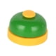 thumbnail image 3 of Campana De Llamada De Juego, Campana De Aula, Campanas De Mano Multifunción Para Escritorio, Escuela, Hotel, Verde, Amarillo, 3 of 5