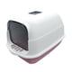 thumbnail image 3 of Caja De Arena Para Gatos Grande Con Tapa Totalmente Cerrada Con Puerta Inodoro Para Gatos Reutilizable Fondo Rosa, 3 of 6