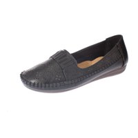 Vía Franca - Mocasín Negro Modelo Italiano