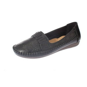 Vía Franca - Mocasín Negro Modelo Italiano