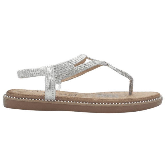 Sandalia de Mujer de color Plateado Casual Chalada Angui-1