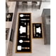 thumbnail image 3 of Set 2 Piezas Alfombra de Cocina Goma Antideslizante Diseño Estampado, 3 of 6
