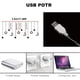 thumbnail image 4 of 1pc LED Fairy String Curtain Window Lights Twinkle Star And Moon Light USB Home Wedding Festival Birthday Party Decor, Romantic Decoration For Indoor Outdoor, 137.8inch/11.48ft, 4 of 4