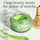 thumbnail image 2 of Exfoliante de azúcar orgánico Jaguar 85 ml Verde Matcha Detox, 2 of 4