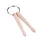 thumbnail image 4 of Llavero de baqueta portátil, llavero de música, juguetes de instrumentos musicales, llavero de percusión de baqueta de madera para graduación, regalo 2 baquetas, 4 of 5