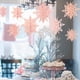 thumbnail image 1 of Adornos colgantes de copos de nieve para Navidad, 6 guirnaldas de copos de nieve 3D brillantes, grandes copos de nieve blancos para Navidad, fiestas de Año Nuevo, decoración del hogar., 1 of 8