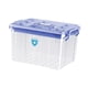thumbnail image 2 of Caja Médica Con Asa, Caja De Primeros Auxilios Apilable Para Acampar, Hogar, Viajes, Azul, 2 of 5