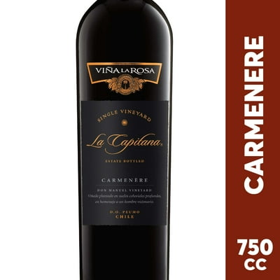 Vino Tinto Carmenere Single Vineyard Reserva 14° Botella 750 Ml Viña La Rosa