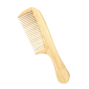 Magideal - Peine Para Desenredar El Cabello, Peine Para Ducha, Herramienta De Peinado, Peine Largo De Peluquería De Bambú Para Hombres, Cabello Ondulado, Cabello