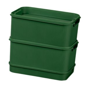 Ioensy - Placa Germinadora De Semillas, Bandeja Resistente Para Cultivo De Hierba De Gato, Para Microvegetales De Invernadero, Color Verde Oscuro