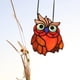 thumbnail image 4 of Atrapasueños colgante de vitral con diseño de búhos y pájaros para ventana, 5,5 × 3,9 pulgadas, 4 of 7