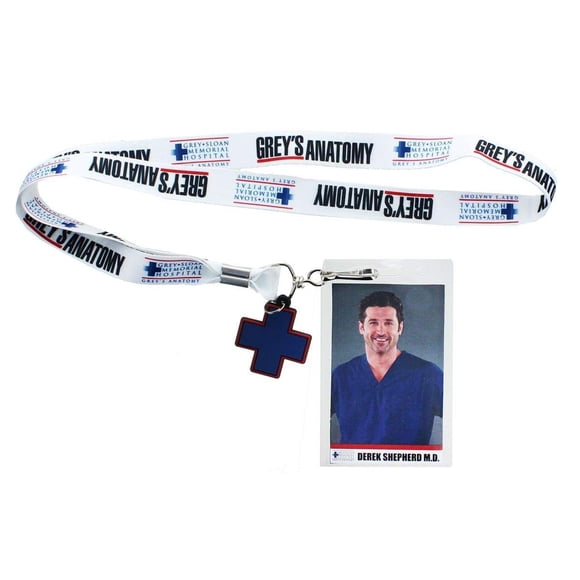 Lanyard Surreal Entertainment Greys Anatomy Derek Shepherd