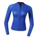 thumbnail image 3 of Chaqueta De Neopreno De 2 Mm Para Mujer, Abrigo Para Buceo, Natación, Azul M, 3 of 5