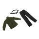thumbnail image 5 of Colección 1: 6 Trajes De Ropa De Campo De Figura De Hombre Para Mu?eca De 12 "modelo De Cuerpo Accs Brazo Verde Superior, 5 of 5