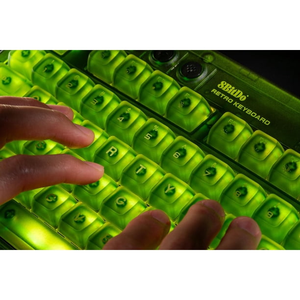 Teclado 8bitDo Retro 8.7 Mecánico RGB Bluetooth Windows | Lider