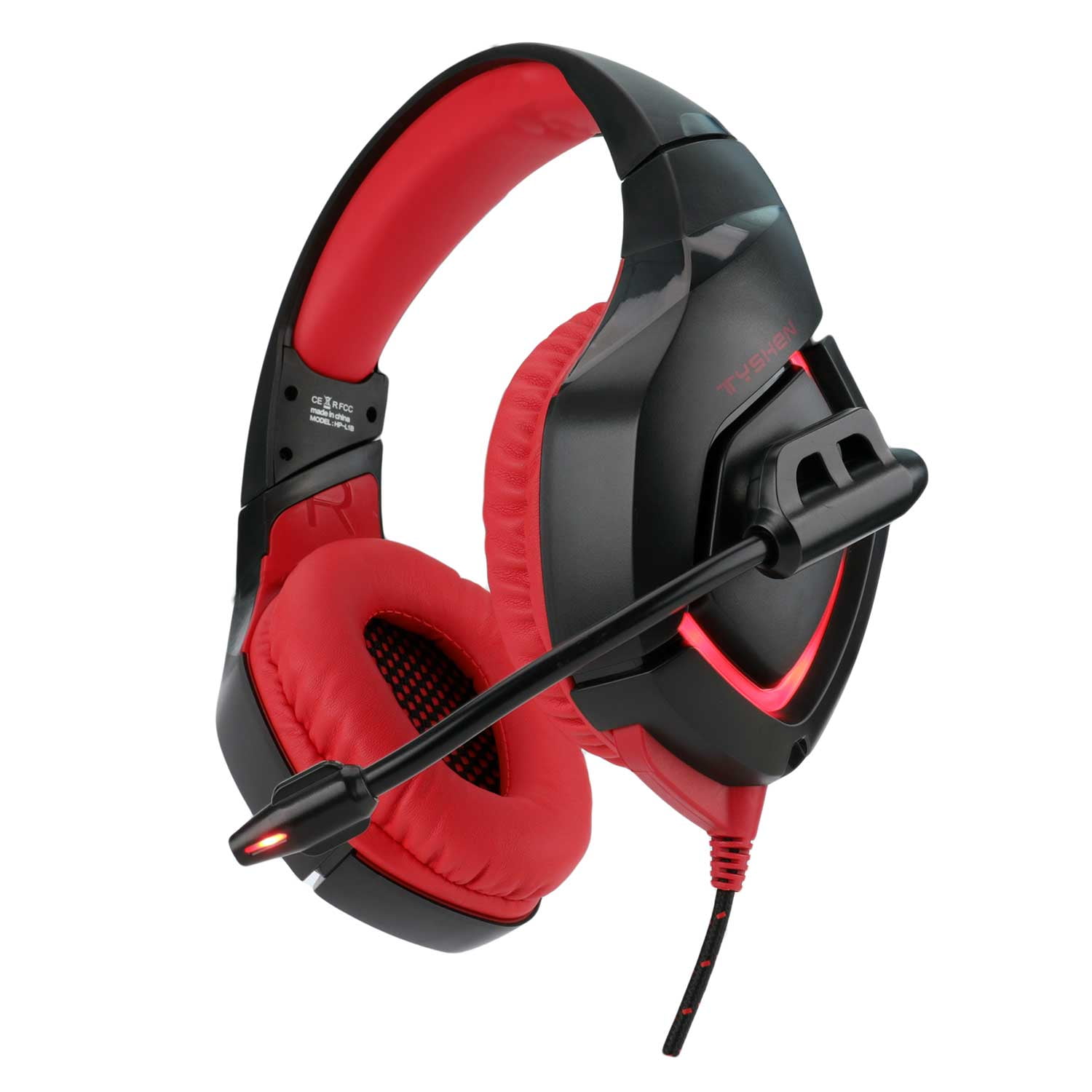 Tyshen - Audífonos Gamer L1b Luces Led Con Micrófono