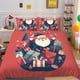 thumbnail image 2 of Christmas Gifts Santa Claus Kids Quilt Duvet Cover Set Home Textiles3-Piece Bedding Set, 2 of 5