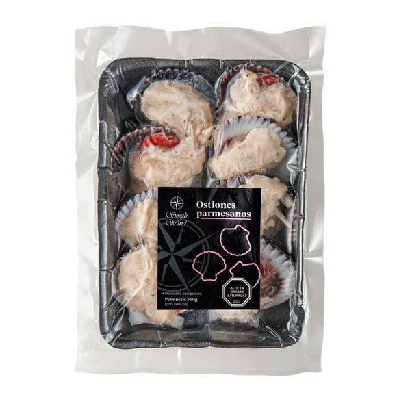 Ostiones Parmesanos, 360 gr