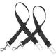 thumbnail image 2 of Cinturón de seguridad para perros, 2 paquetes, ajustable, elástico y duradero, de nailon reflectante, para perros pequeños, medianos y grandes, para uso diario y de viaje., 2 of 8