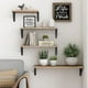 thumbnail image 3 of Repisas Flotantes De Pared Kit X4 Estantes Para Baño Cocina, 3 of 10