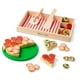 thumbnail image 2 of Juego de pizza de madera Melissa and Doug con ingredientes, 2 of 3