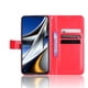 thumbnail image 4 of Funda tipo libro para Xiaomi POCO M4 PRO 4G, cartera todo‑en‑uno, funda multifuncional con tarjetero y correa de muñeca desmontable, 4 of 4