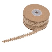 Bothyi - Cordel De La Secuencia Del Cordón De La Arpillera De Las Cintas De La Arpillera Del Yute Natural Para B125 Decorativo