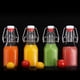 thumbnail image 2 of Botellas YEBODA 120 ml Transparentes con Tapón Swing – Pack de 12, 2 of 8
