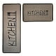thumbnail image 2 of Set 2 Alfombras De Cocina Goma Antideslizante Diseño Kitchen, 2 of 6