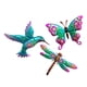 thumbnail image 5 of 3 X Calcomanías colgantes de decoración de mariposas Escultura de animales Calcomanías de arte de mariposas extraíbles para porche Balcón Decoración d Vistoso, 5 of 5