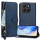 thumbnail image 1 of FOXDOCK Funda Tipo Cartera para Realme C83 Cuero PU con Cremallera y Correa de Muñeca, Ranuras para Tarjetas, Soporte Plegable, Cierre Magnético, 1 of 5