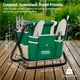 thumbnail image 2 of Juego de herramientas de jardinería GardenHOME de 7 piezas con banco plegable y bolsa de lona, 2 of 8