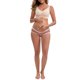 thumbnail image 2 of INSPIRE CHIC Bragas de Maternidad de Cintura Baja en Forma de V de Hielo de Seda Acanalada para Mujeres Color Patchwork Panties de Embarazo 2 Paquetes XXL 1 Marrón Claro 1 Marrón, 2 of 4