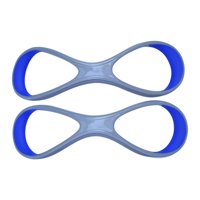 Magideal - De Para Antebrazo, Codo Correctivo, Cómoda, Profesional, Estilo Libre, Fácil De Usar Para Entrenamiento De Natación, Guante De Natación P Gris Azul L