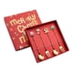 thumbnail image 3 of Juego de Tenedores de Cucharas Navideñas, Kits de Cubiertos Navideños, Cuchara de Sopa, Postre, Cucharas de Té, Cubiertos, Juego de Cubiertos para Res 4 piezas D., 3 of 5
